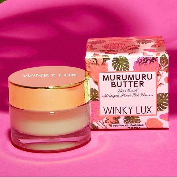 WINKY LUX Other - WINKY LUX Murumuru Butter Lip Mask in Floral Box